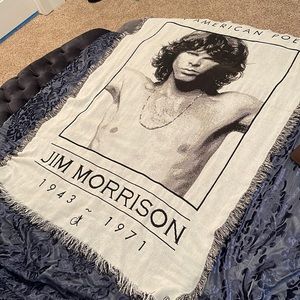 Rare Jim Morrison Mini wall rug